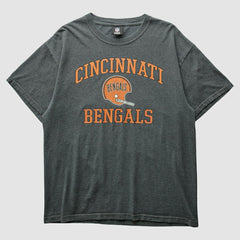 Cincinnati Bengals NFL 2010s T-shirt Charcoal Vintage - Fanatics