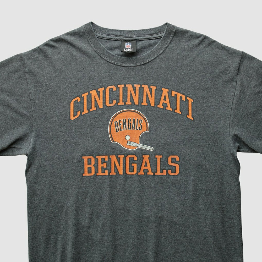 Cincinnati Bengals NFL 2010s T-shirt Charcoal Vintage - Fanatics