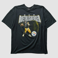 Pittsburgh Steelers NFL 2000s T-shirt Black Vintage - Fanatics