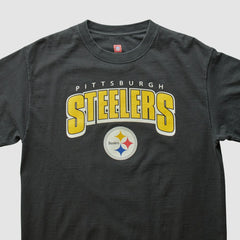 Pittsburgh Steelers NFL 2000s T-shirt Black Vintage - Fanatics