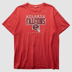 Atlanta Falcons 2000s T-shirt Red Vintage - Fanatics