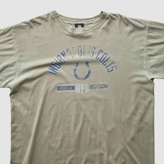 Indianapolis Colts NFL 2010s T-shirt Brown Vintage - Fanatics