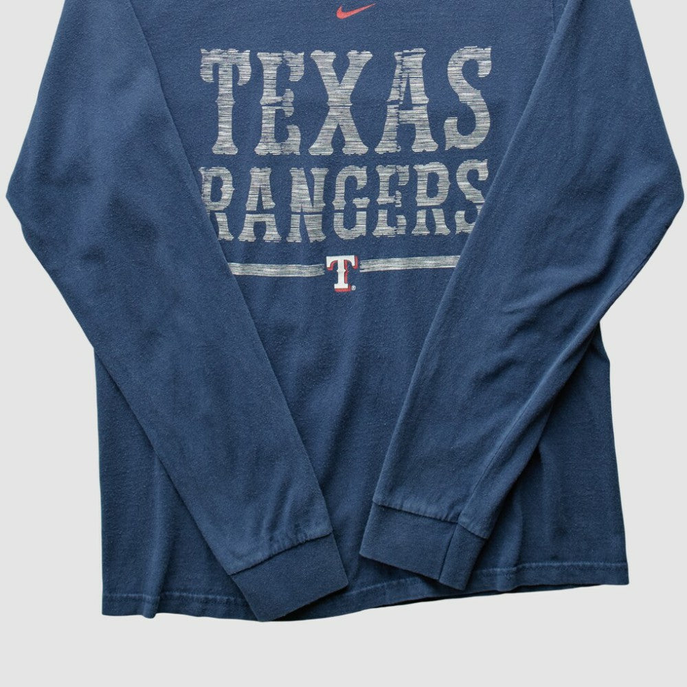 Texas Rangers Nike 2000s Long Sleeve T-shirt Sale
