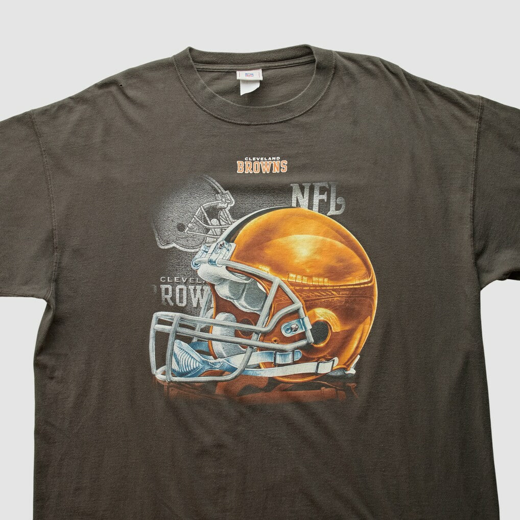 Cleveland Browns NFL 2000s T-shirt Brown Vintage - Fanatics