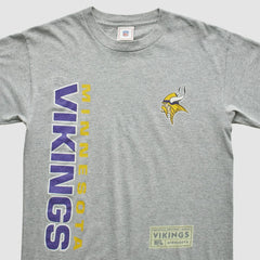 Minnesota Vikings NFL 2000s T-shirt Heather Gray Vintage - Fanatics