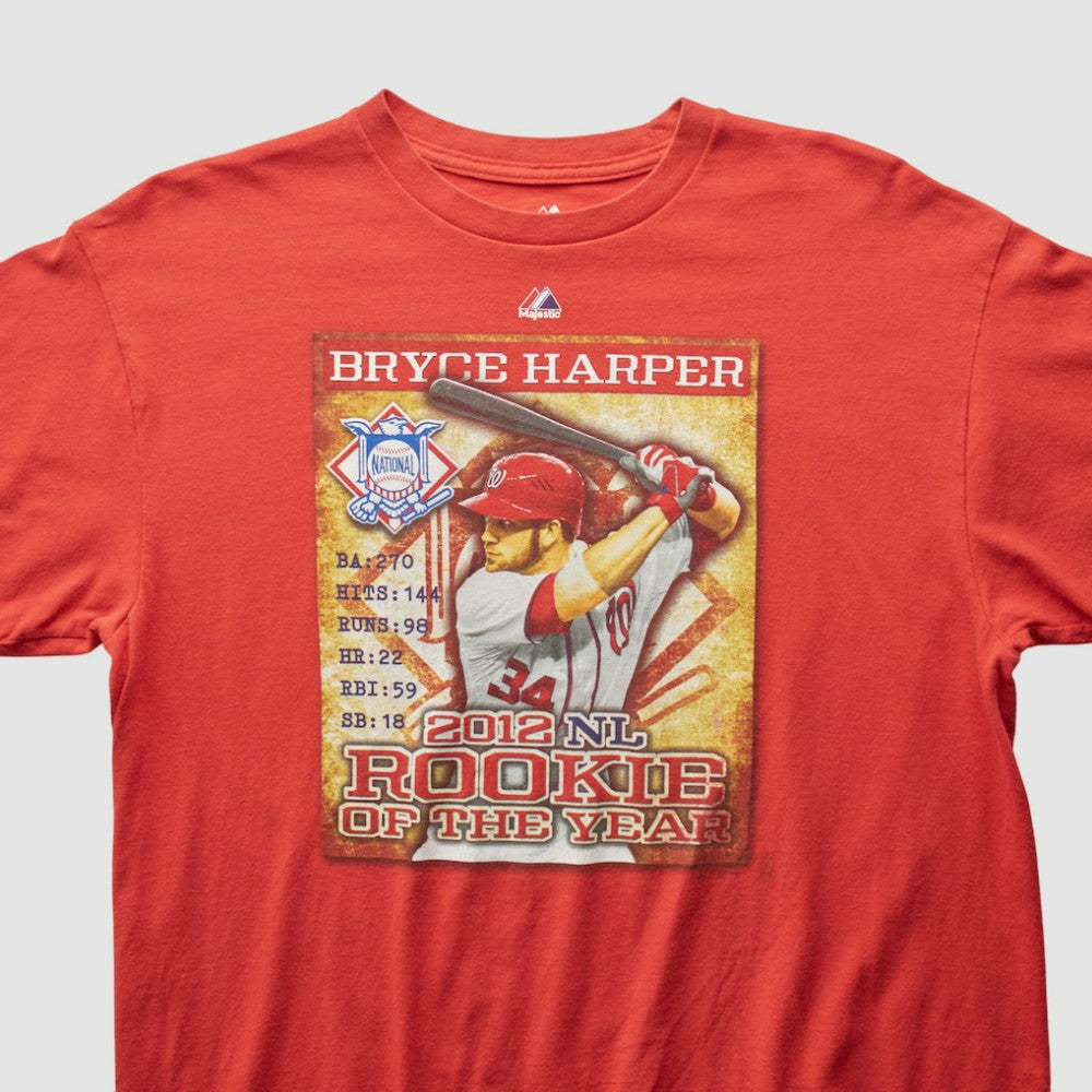 Bryce Harper Majestic 2012 T-shirt for sale