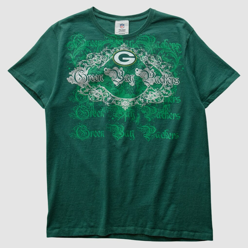 Green Bay Packers NFL 2010s T-shirt Green Vintage - Fanatics