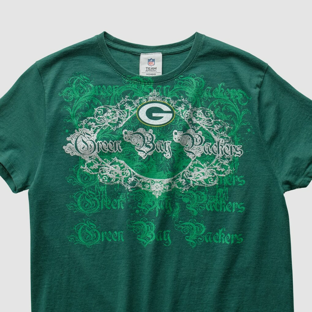 Green Bay Packers NFL 2010s T-shirt Green Vintage - Fanatics
