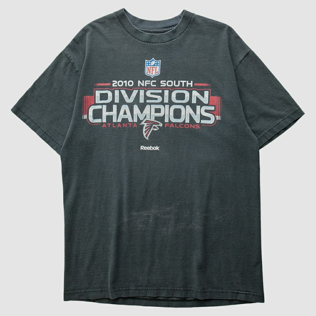 Atlanta Falcons Reebok 2010 T-shirt Charcoal Vintage - Fanatics