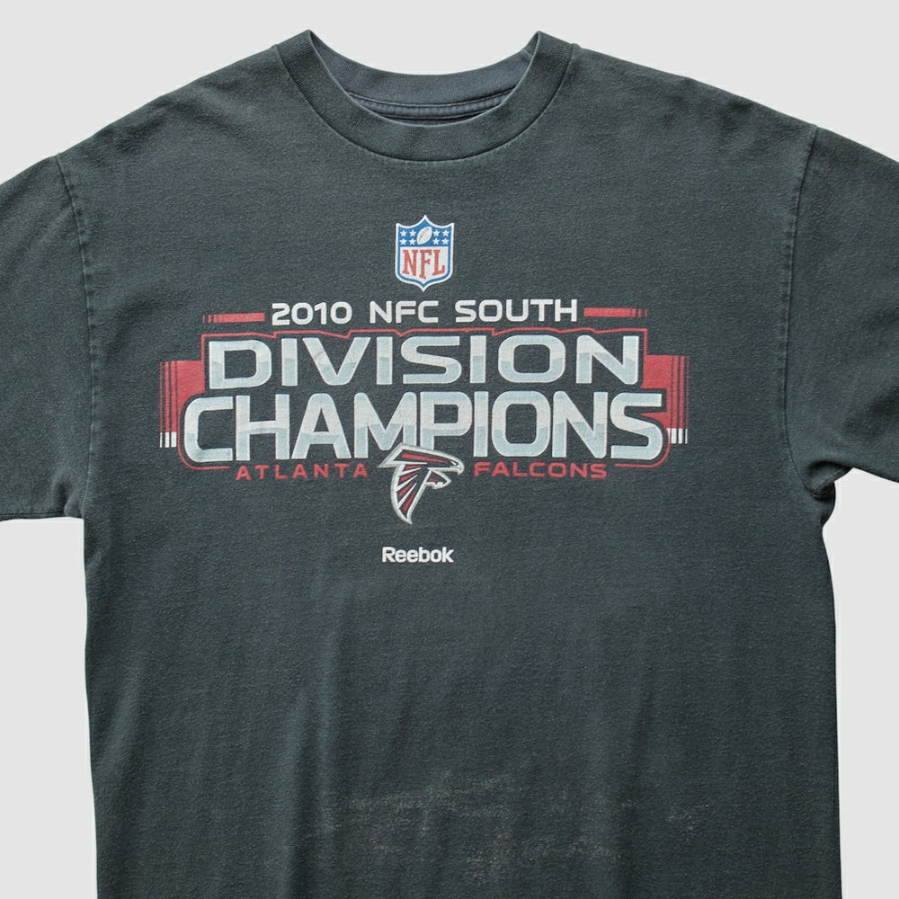 Atlanta Falcons Reebok 2010 T-shirt Charcoal Vintage - Fanatics