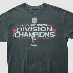 Atlanta Falcons Reebok 2010 T-shirt Charcoal Vintage - Fanatics
