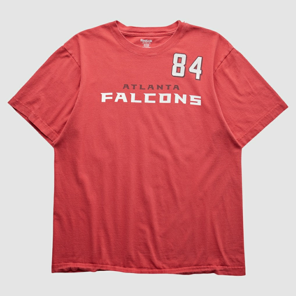 Atlanta Falcons Reebok 2000s T-shirt Red Vintage - Fanatics