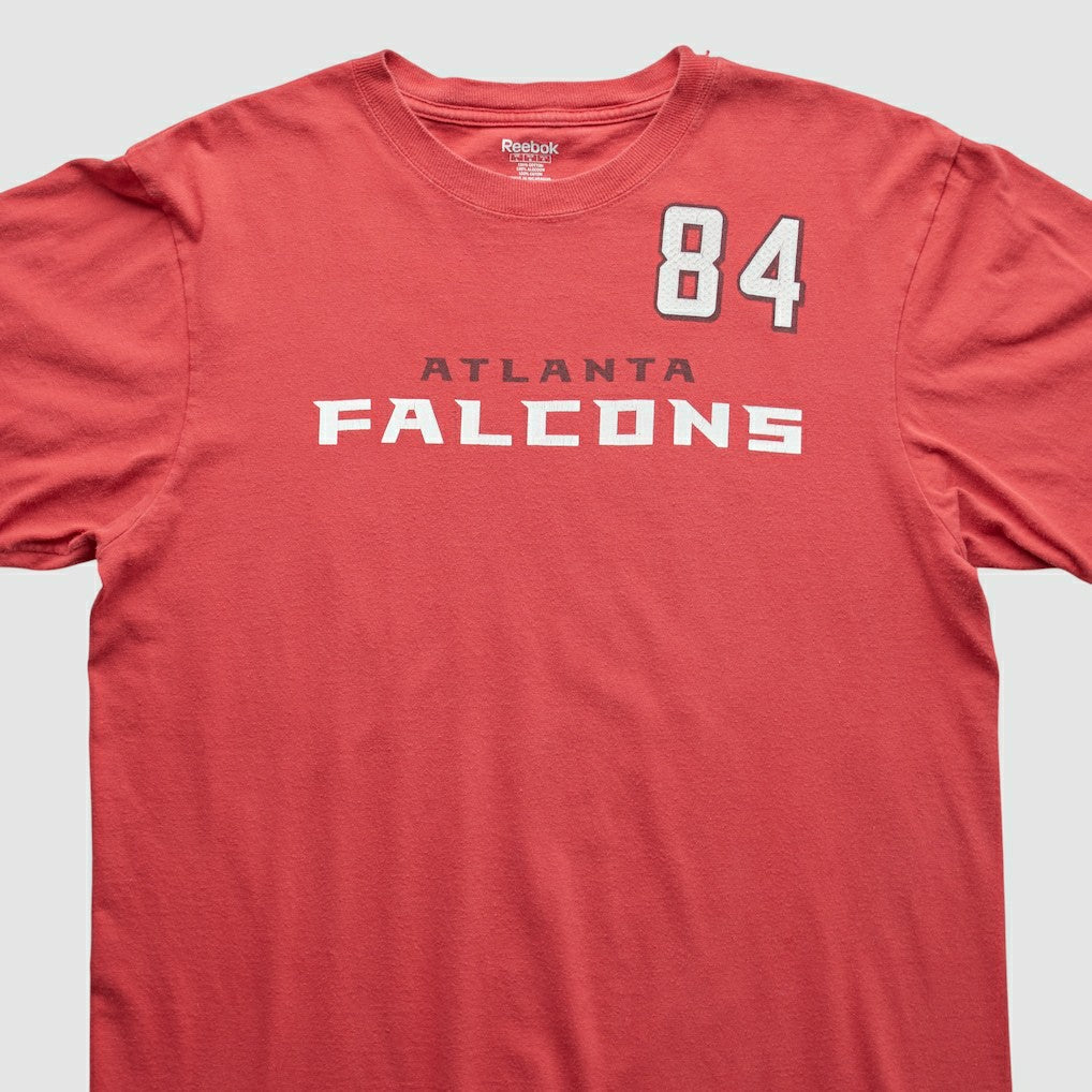 Atlanta Falcons Reebok 2000s T-shirt Red Vintage - Fanatics