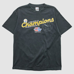 Pittsburgh Steelers All Style Apparel & Activewear 2006 T-shirt Black Vintage - Fanatics