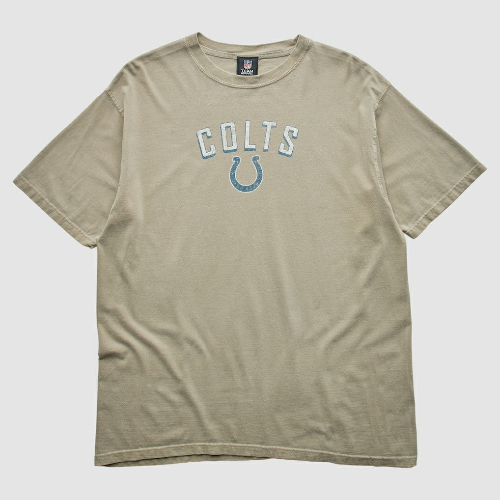 Indianapolis Colts Team Edition Apparel 2010s T-shirt Tan Vintage - Fanatics