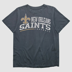 New Orleans Saints Reebok 2000s T-shirt Black Vintage - Fanatics