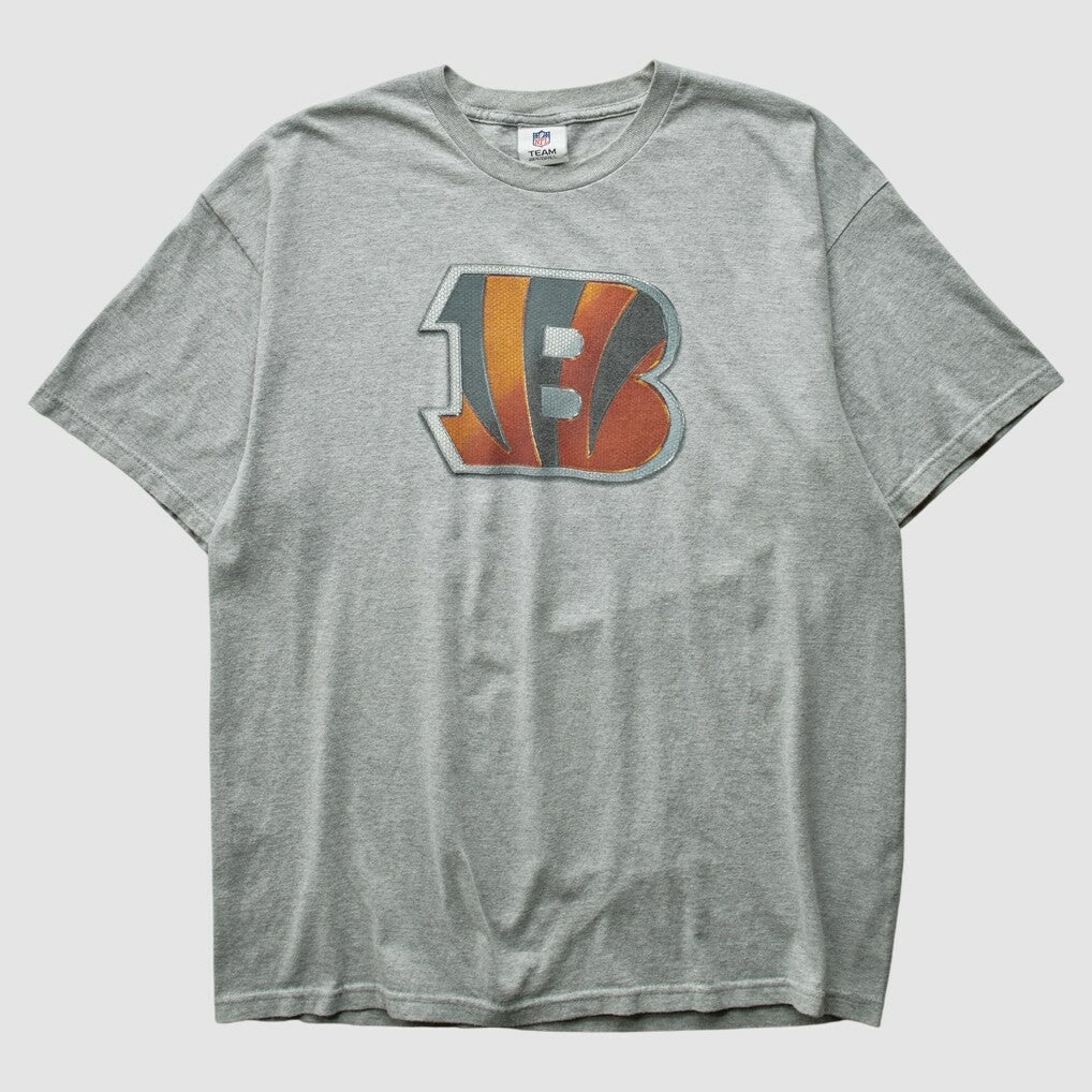 Cincinnati Bengals NFL 2010s T-shirt Heather Gray Vintage - Fanatics