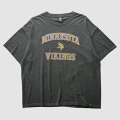 Minnesota Vikings NFL 2010s T-shirt Dark Heather Gray Vintage - Fanatics