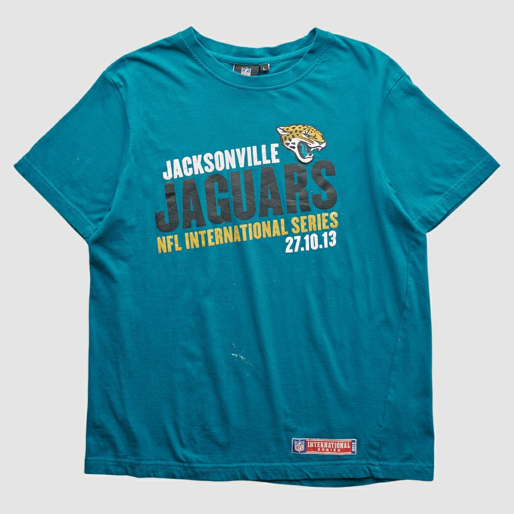 Jacksonville Jaguars NFL 2013 T-shirt Teal Vintage - Fanatics