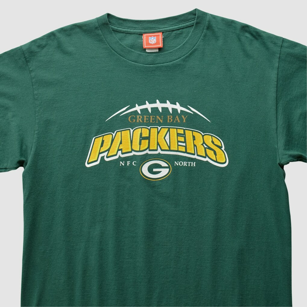 Green Bay Packers NFL 2000s T-shirt Green Vintage - Fanatics