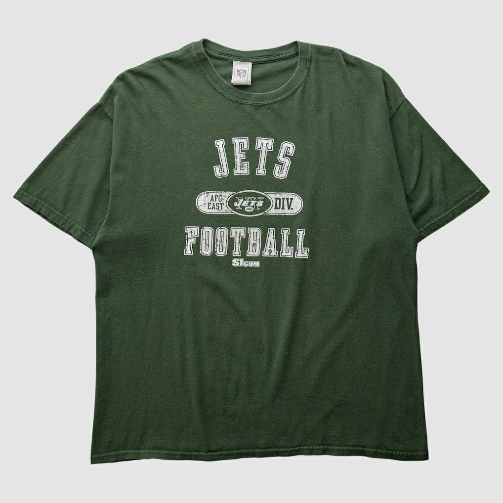 New York Jets NFL 2010s T-shirt Green Vintage - Fanatics