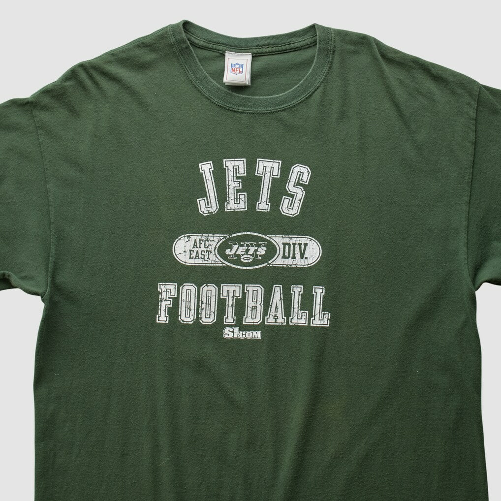 New York Jets NFL 2010s T-shirt Green Vintage - Fanatics