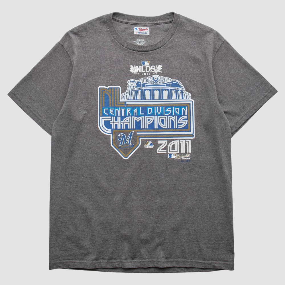 Milwaukee Brewers Majestic 2011 T-shirt Online