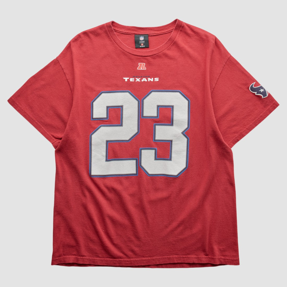 Houston Texans NFL 2010s T-shirt Red Vintage - Fanatics