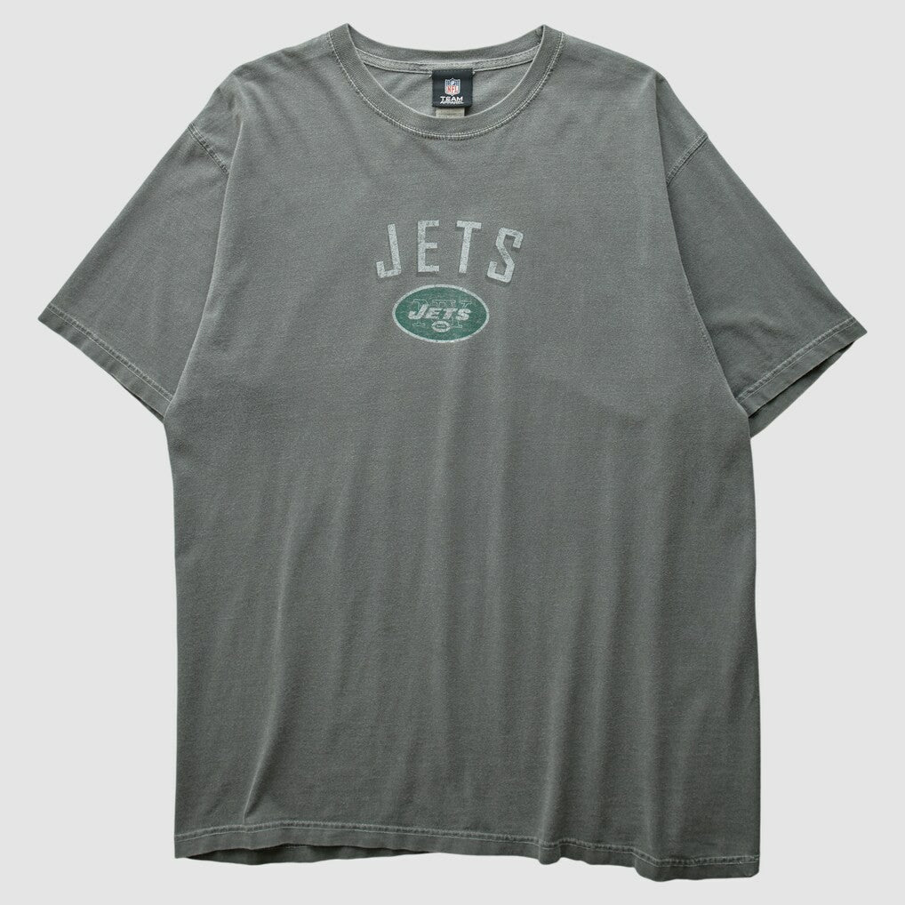 New York Jets NFL 2010s T-shirt Gray Vintage - Fanatics