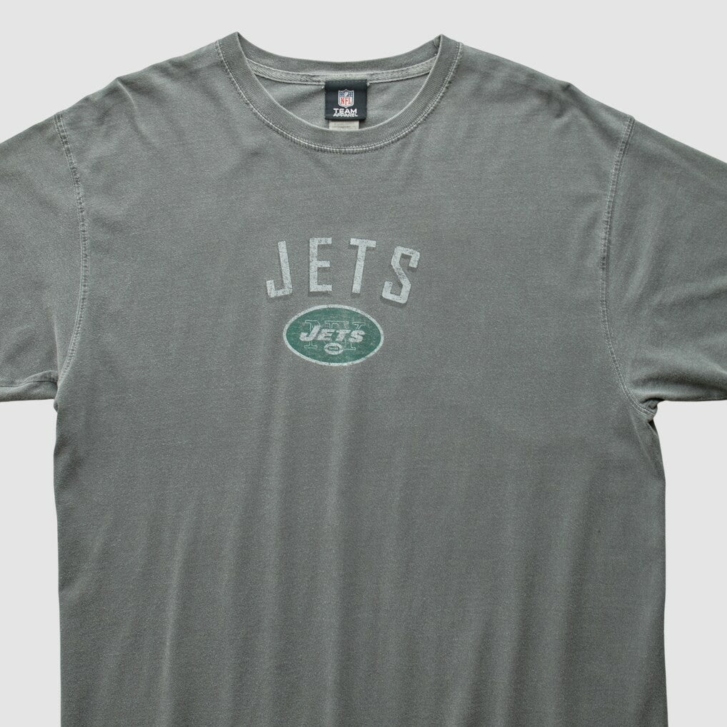 New York Jets NFL 2010s T-shirt Gray Vintage - Fanatics