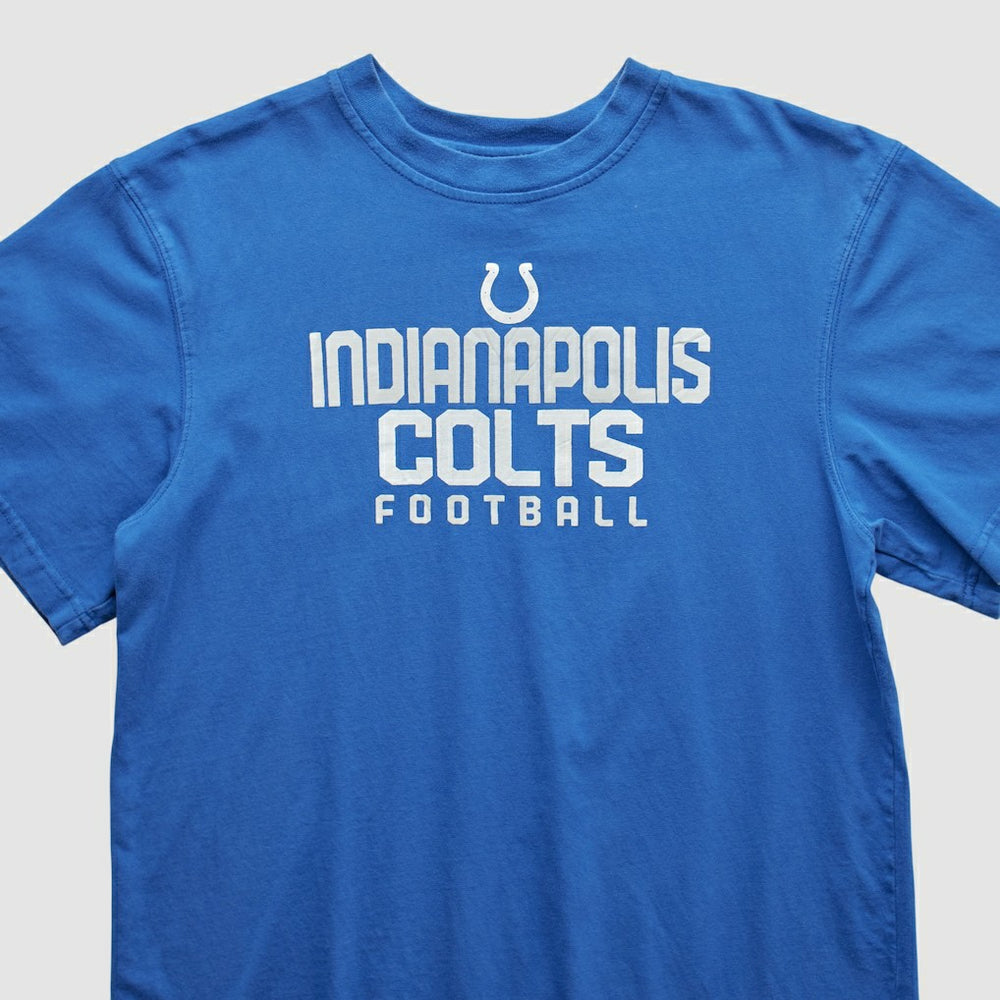 Indianapolis Colts NFL 2000s T-shirt Blue Vintage - Fanatics