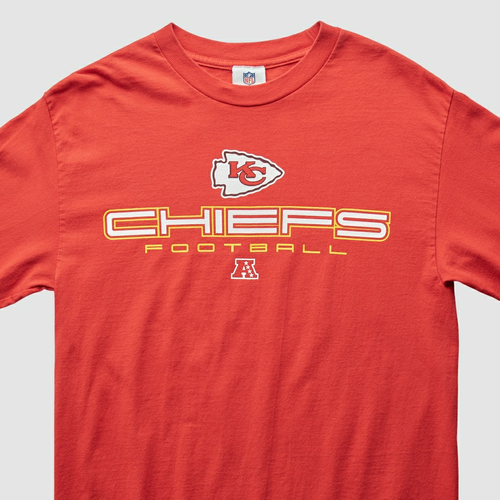 Kansas City Chiefs NFL 2000s Long Sleeve T-shirt Red Vintage - Fanatics