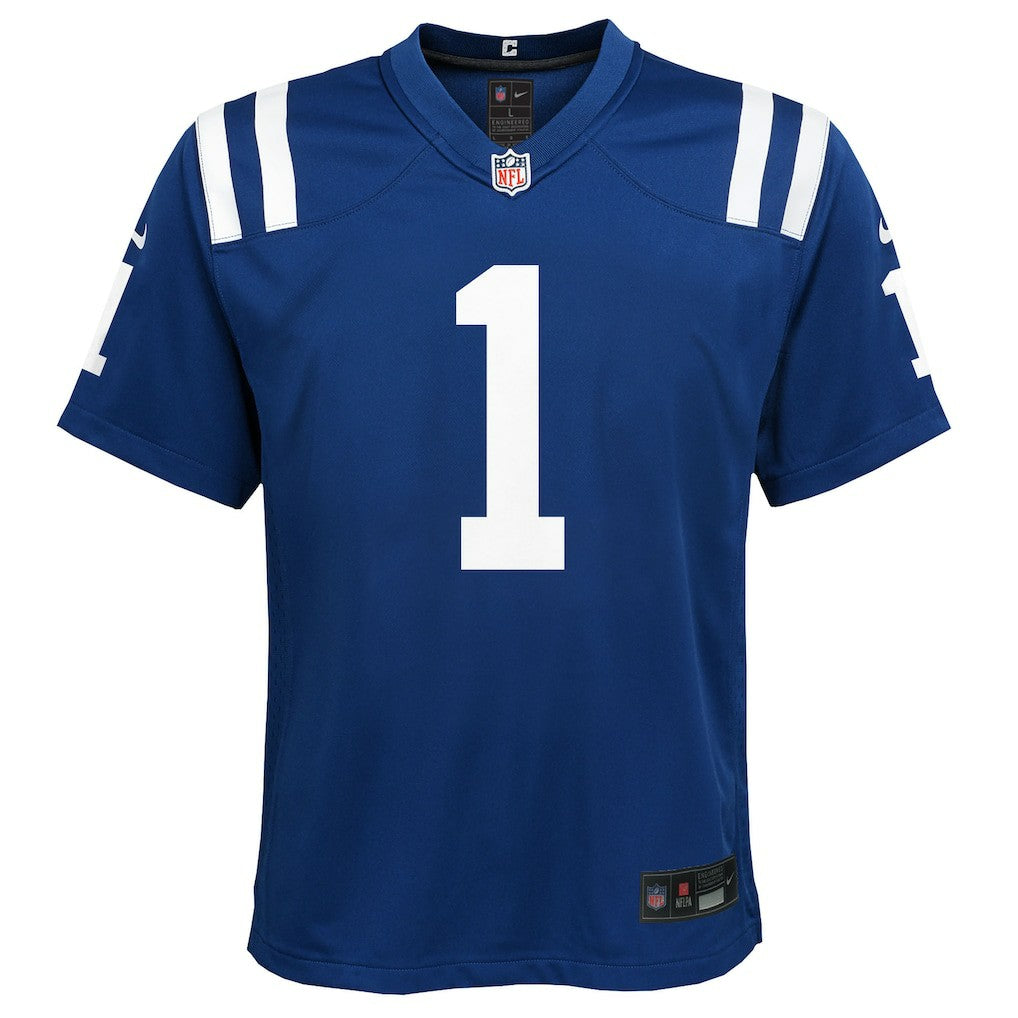 Ahmad Sauce Gardner Indianapolis Colts Youth Home Game Jersey Blue - Nike