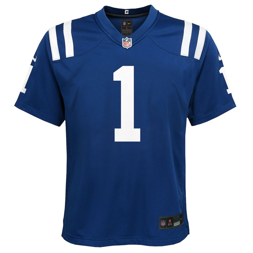 Ahmad Sauce Gardner Indianapolis Colts Youth Home Game Jersey Blue - Nike