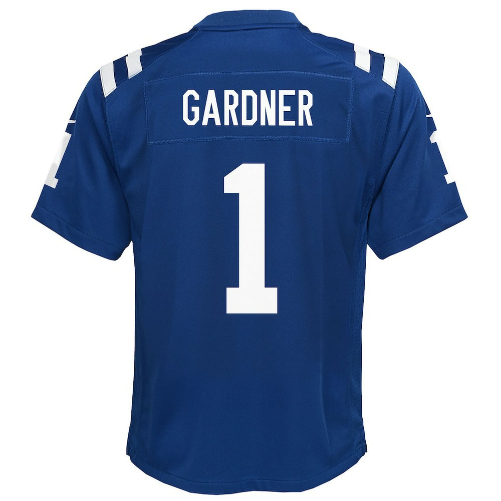Ahmad Sauce Gardner Indianapolis Colts Youth Home Game Jersey Blue - Nike