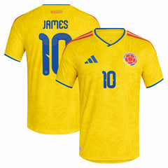 Adidas James Rodriguez Colombia National Team 2026 Home Jerseys - Yellow