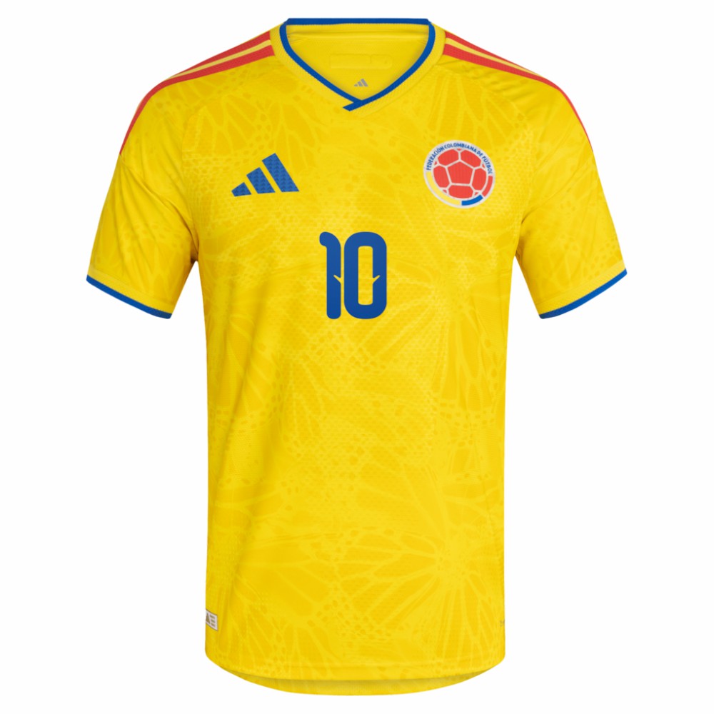 Adidas James Rodriguez Colombia National Team 2026 Home Jerseys - Yellow