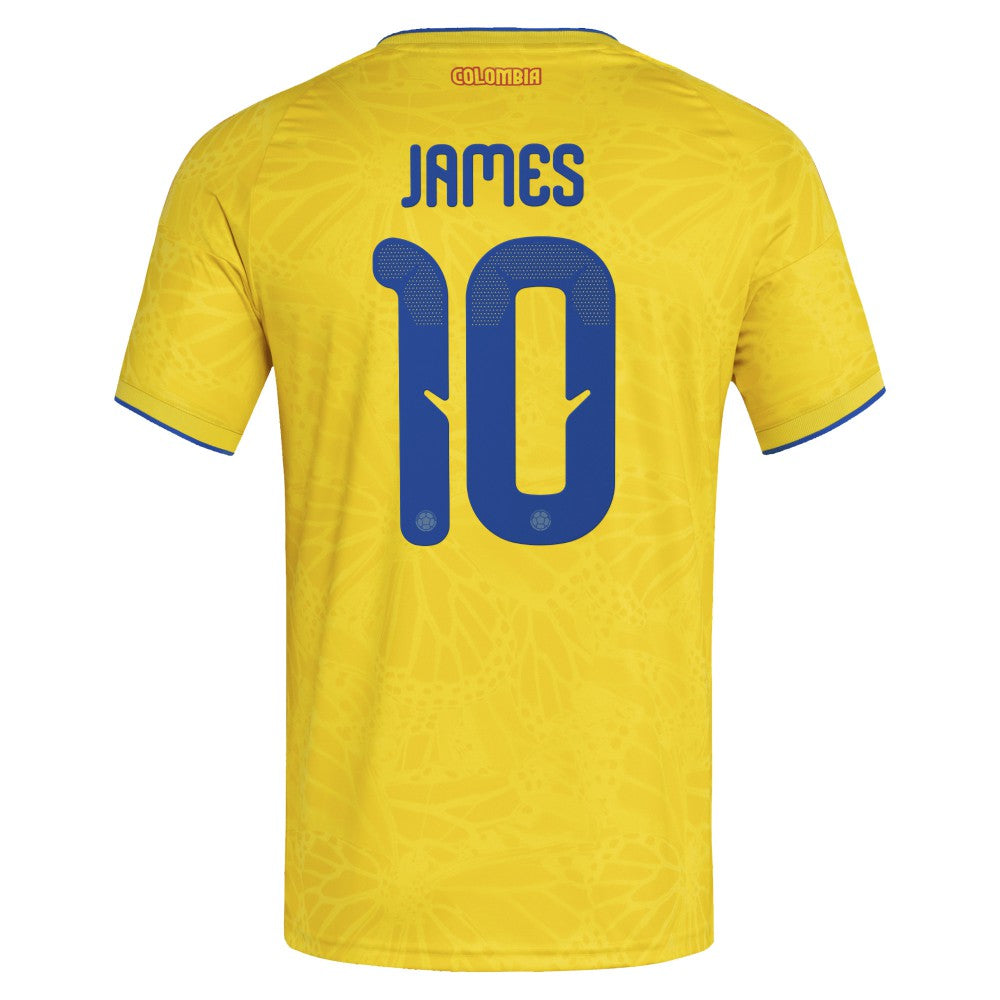 Adidas James Rodriguez Colombia National Team 2026 Home Replica Jerseys - Yellow