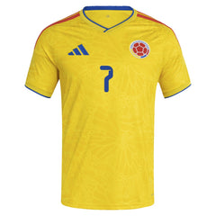 Adidas Luis Diaz Colombia National Team 2026 Home Replica Jerseys - Yellow
