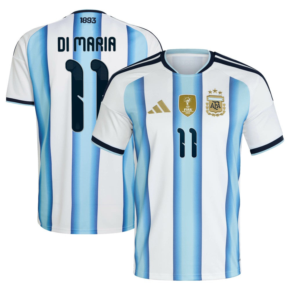 Adidas Angel Di Maria Argentina National Team 2026 Home Replica Jerseys - White
