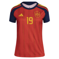 Adidas Lamine Yamal Spain National Team Women's 2026 Home Replica Jerseys - Red