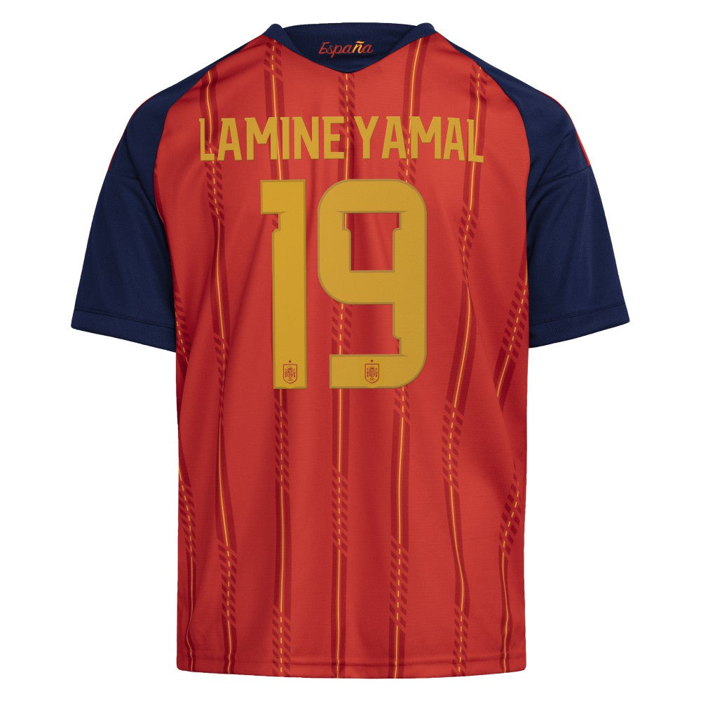 Adidas Lamine Yamal Spain National Team Youth 2026 Home Replica Jerseys - Red
