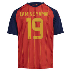 Adidas Lamine Yamal Spain National Team Youth 2026 Home Replica Jerseys - Red