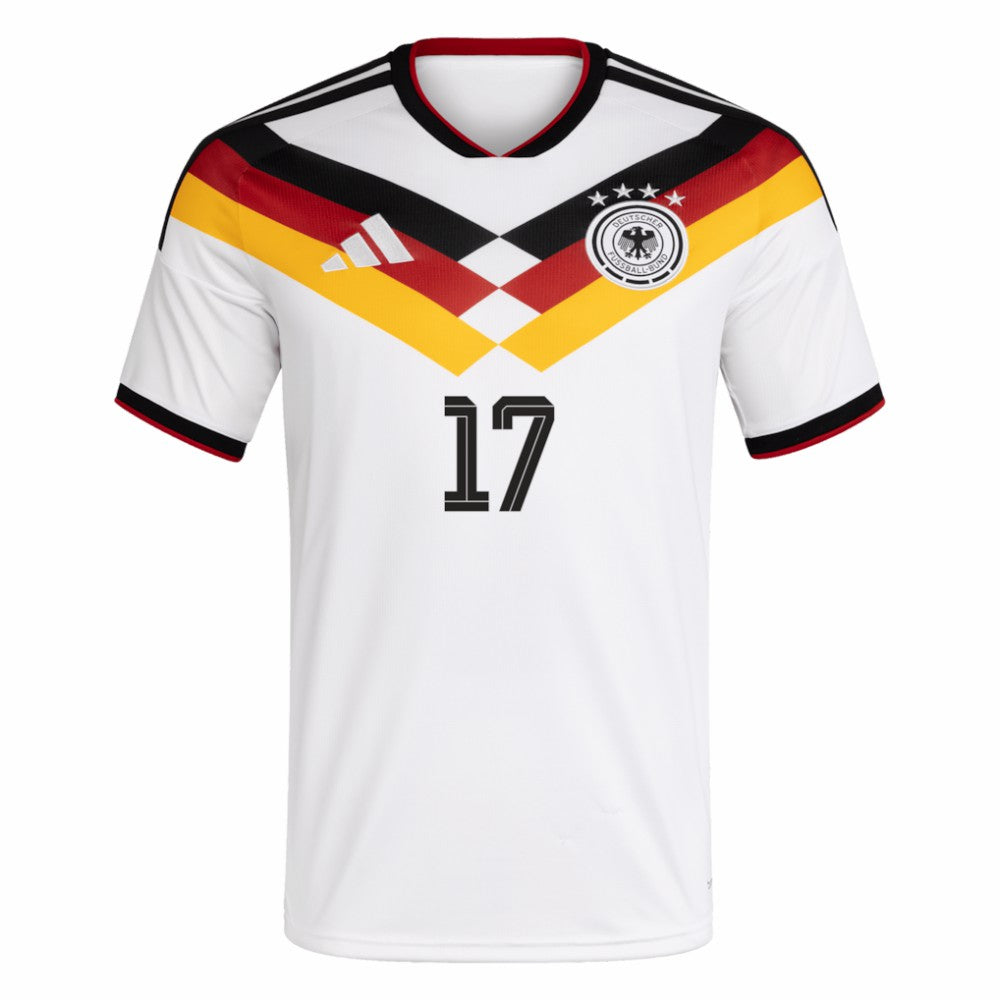 Adidas Florian Wirtz Germany National Team 2026 Home Replica Jerseys - White