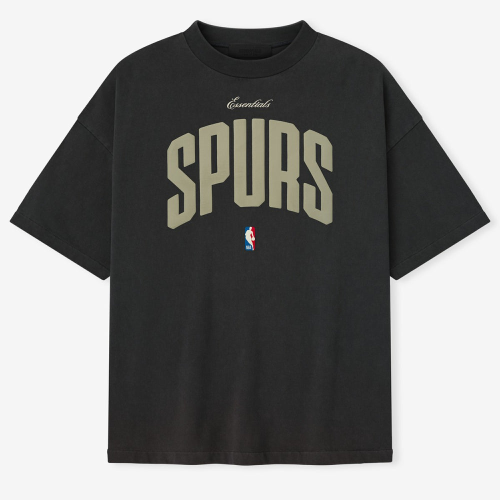 NBA - San Antonio Spurs Fear of God x NBA Unisex 90's T-Shirt - Black