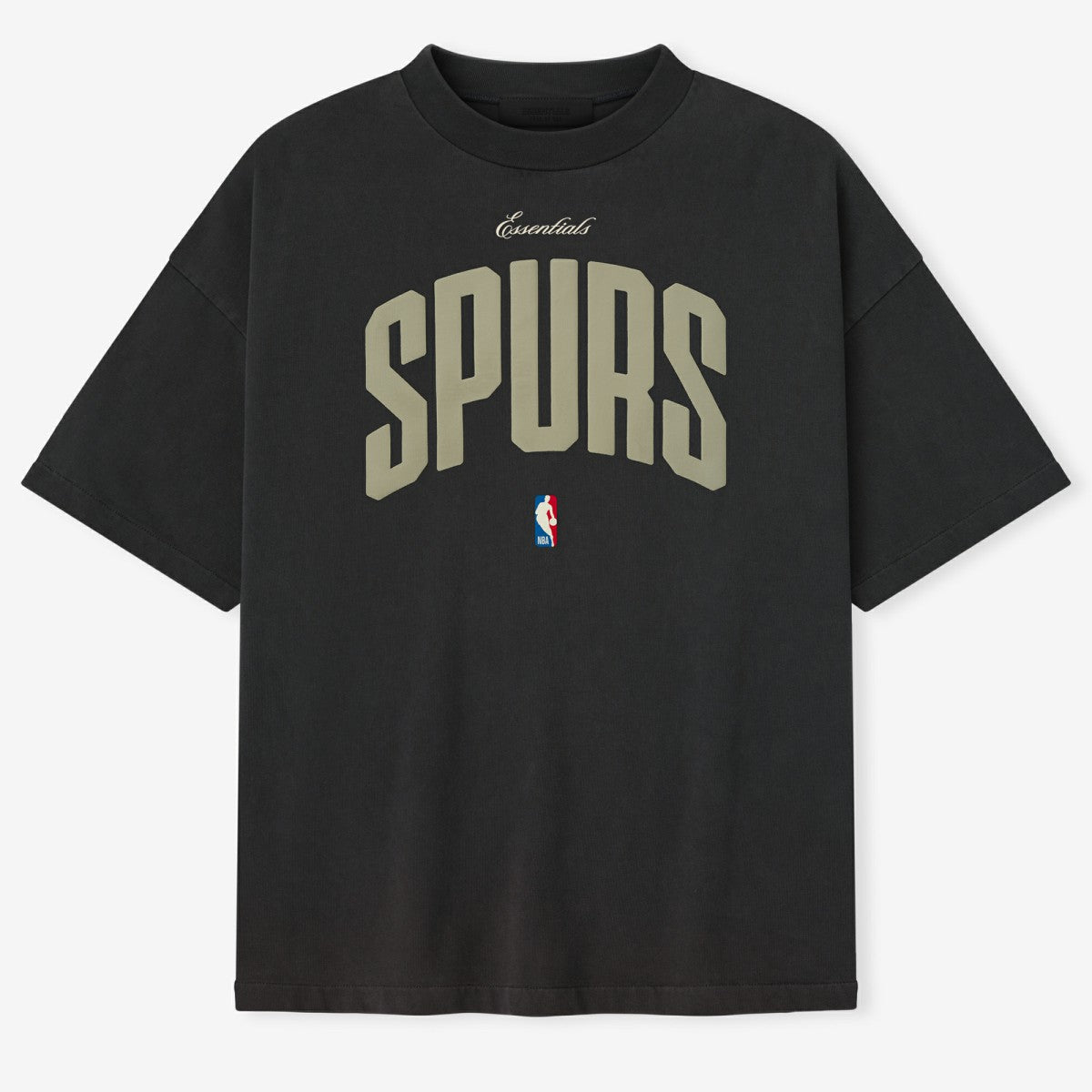 NBA - San Antonio Spurs Fear of God x NBA Unisex 90's T-Shirt - Black