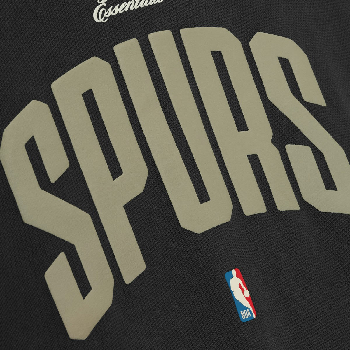 NBA - San Antonio Spurs Fear of God x NBA Unisex 90's T-Shirt - Black