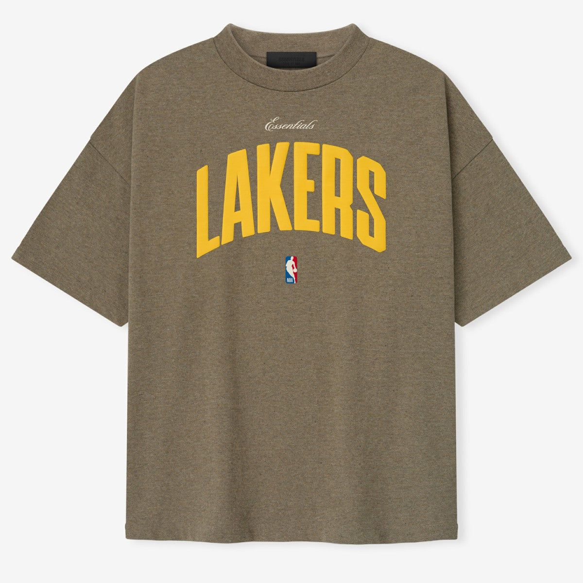 NBA - Los Angeles Lakers Fear of God x NBA Unisex 90's T-Shirt - Heather Gray