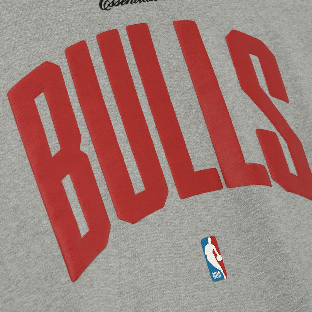 NBA - Chicago Bulls Fear of God x NBA Unisex 90's T-Shirt - Heather Gray