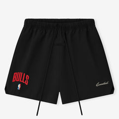 NBA - Chicago Bulls Fear of God x NBA Unisex Classic Fit Shorts - Black